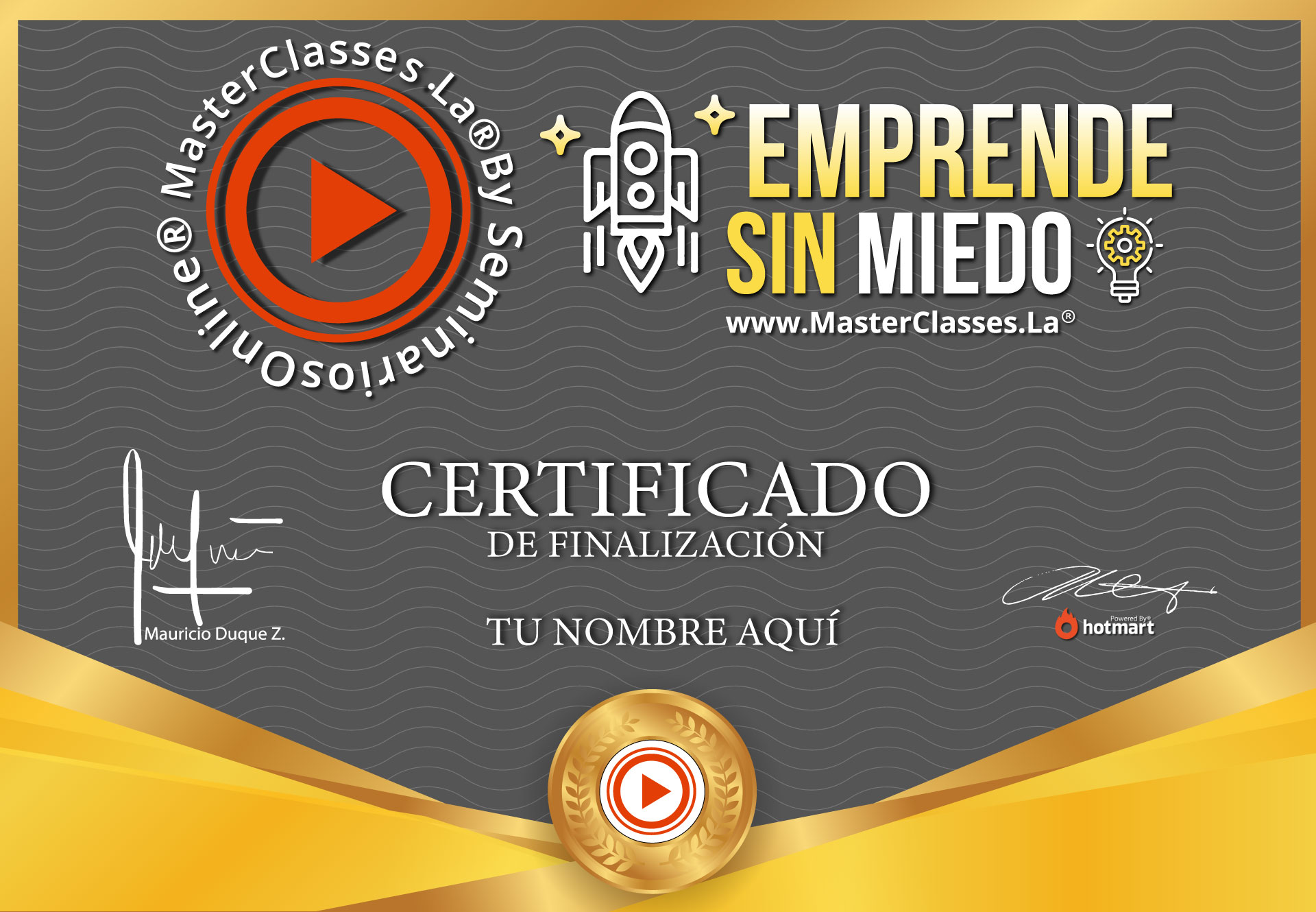 CERTIFICADO